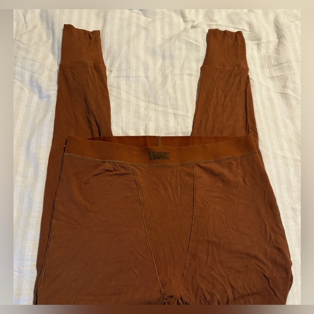 Skims Soft Lounge “Copper” Leggings XL
